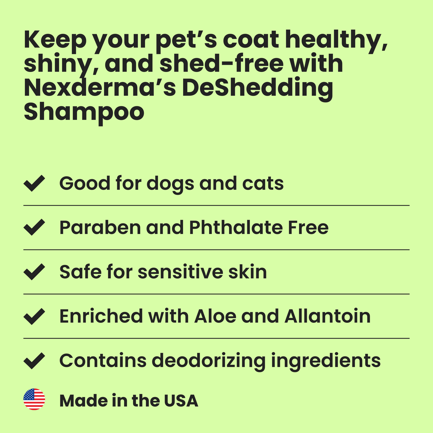 DeShedding Shampoo
