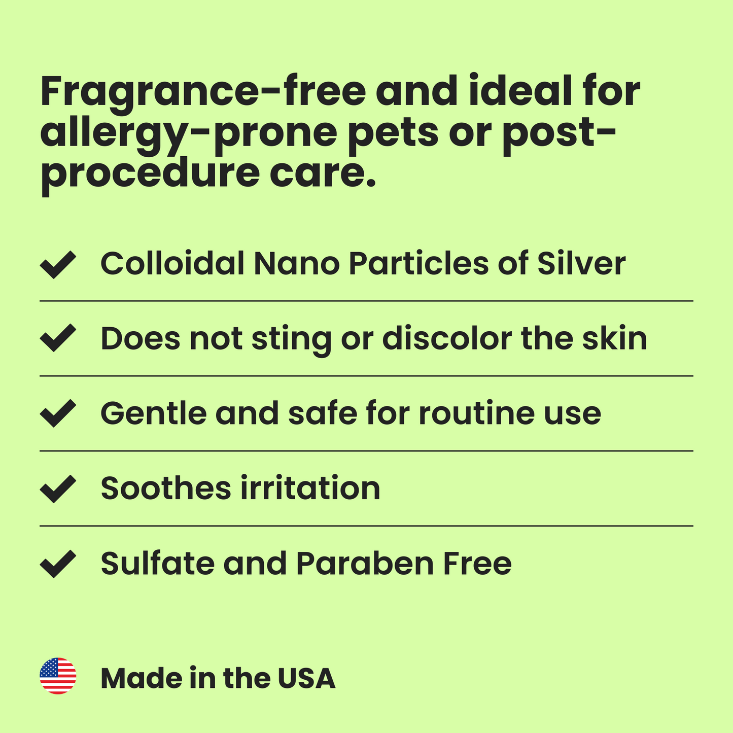 Hypoallergenic Shampoo
