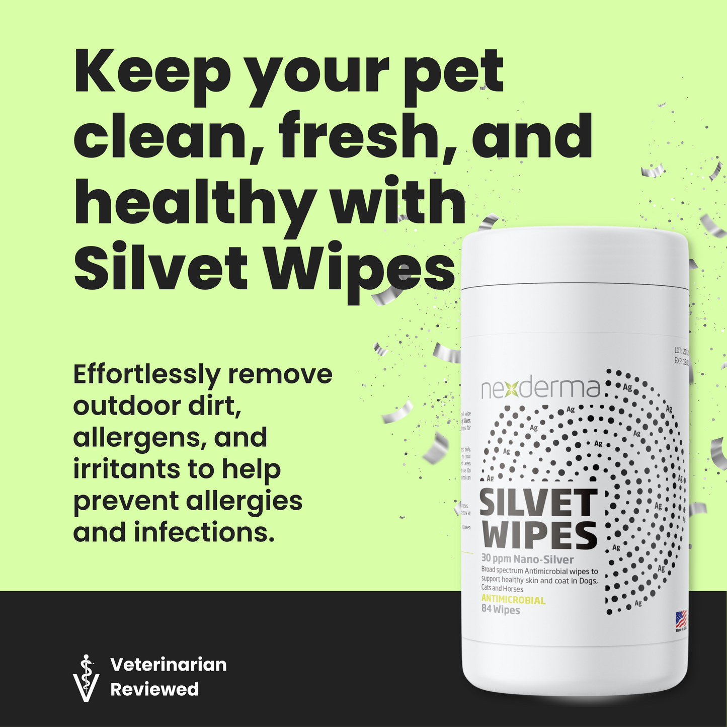 Silvet Wipes