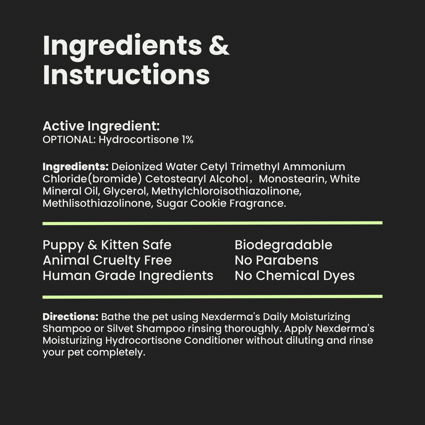 Sugar Cookie Conditioner