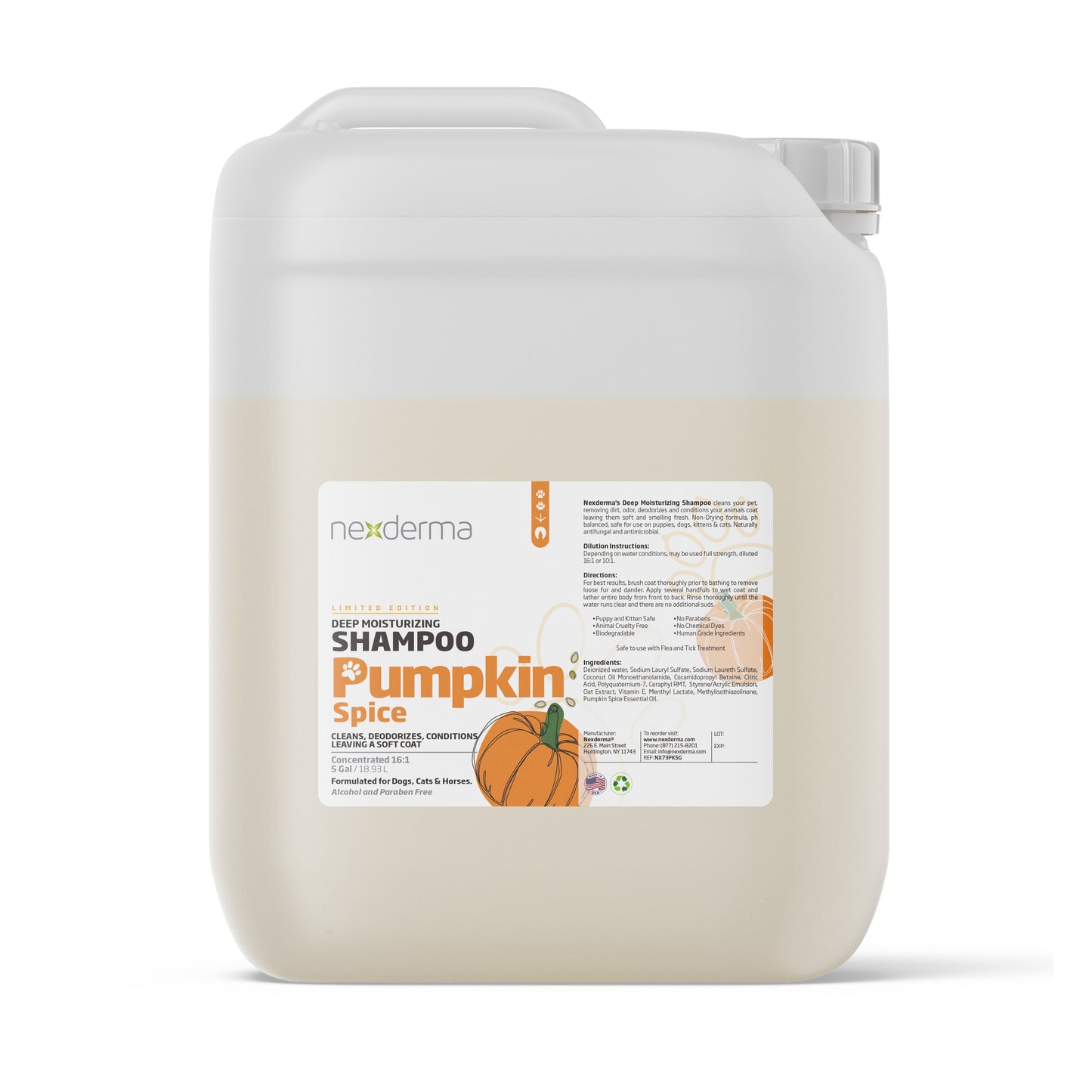Deep Moisturizing Shampoo Pumpkin Spice
