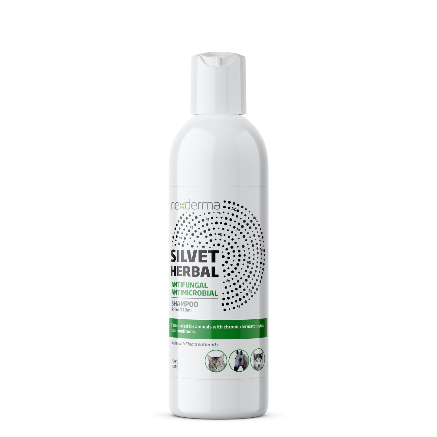 Silvet Antifungal Antimicrobial Shampoo Herbal Scent