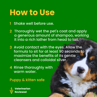 Sensitive Skin Shampoo | Hypoallergenic with Hydrocortisone