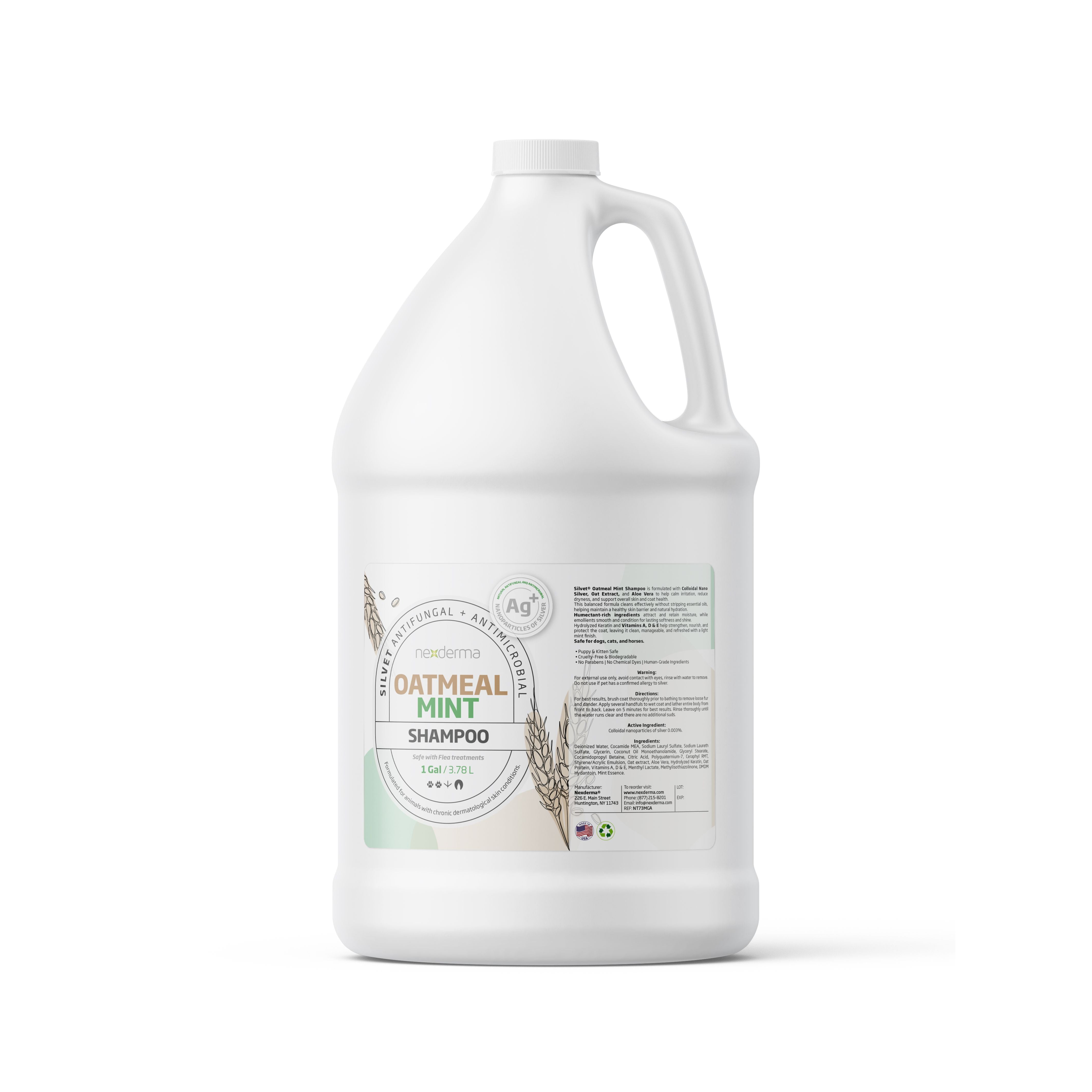 Silvet® Oatmeal Mint Shampoo|Soothing Skin Hygiene Support – Nexderma