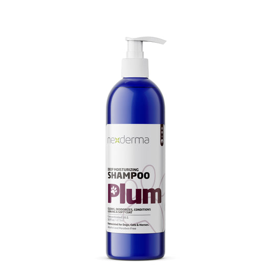Deep Moisturizing Shampoo Plum Scent