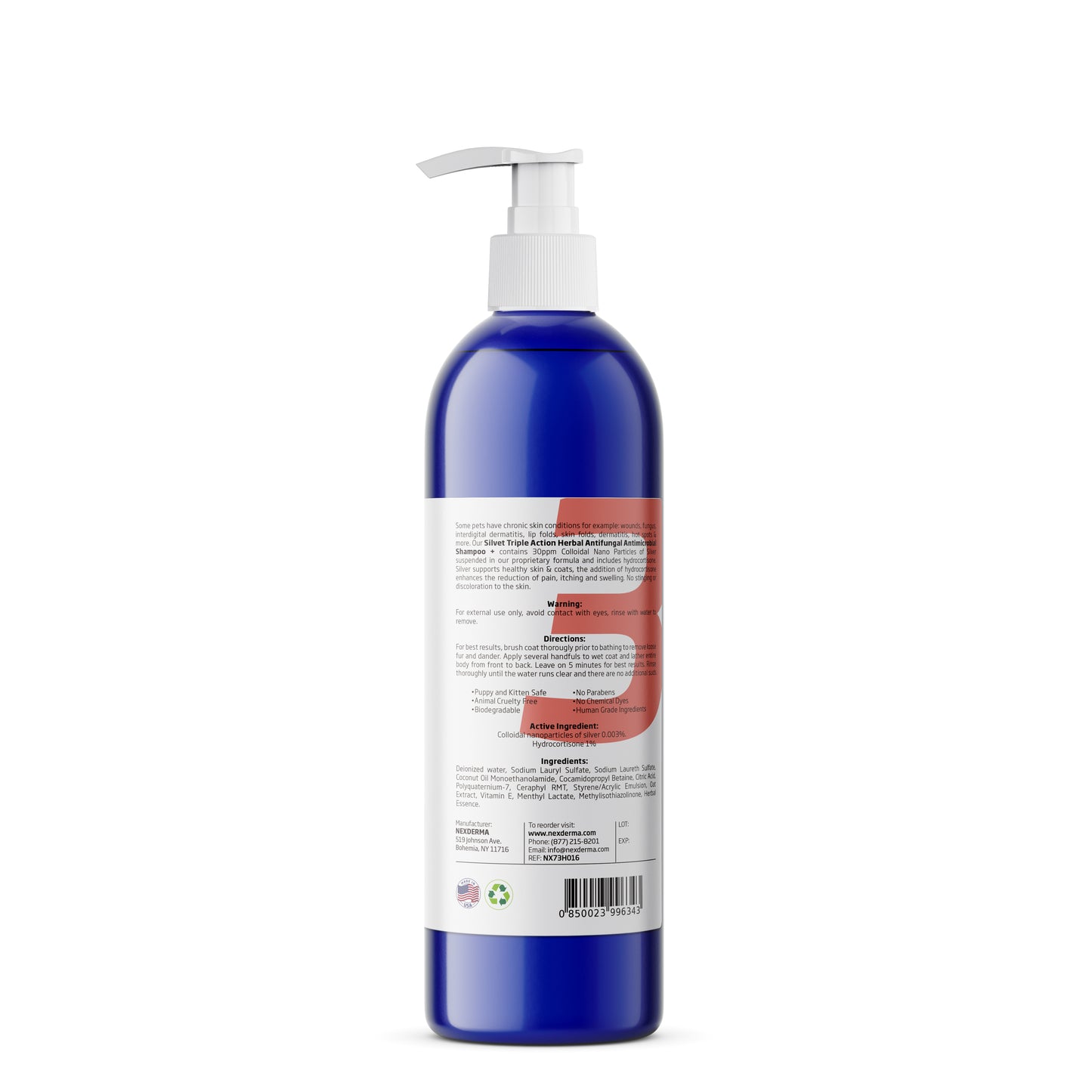 Silvet Antifungal Antimicrobial Herbal Shampoo Triple Action +